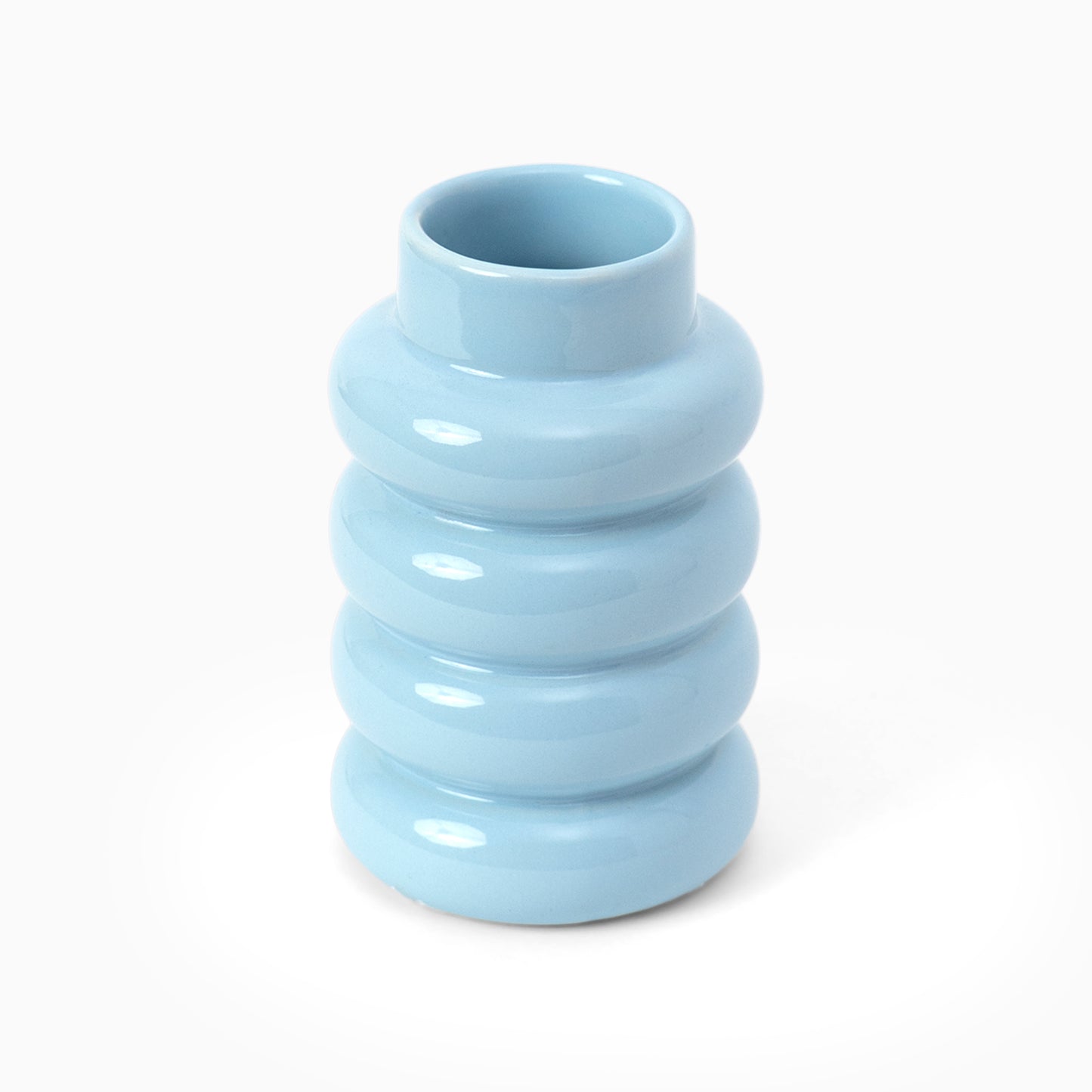 Cloudpop Lune Ceramic Vase- Blue