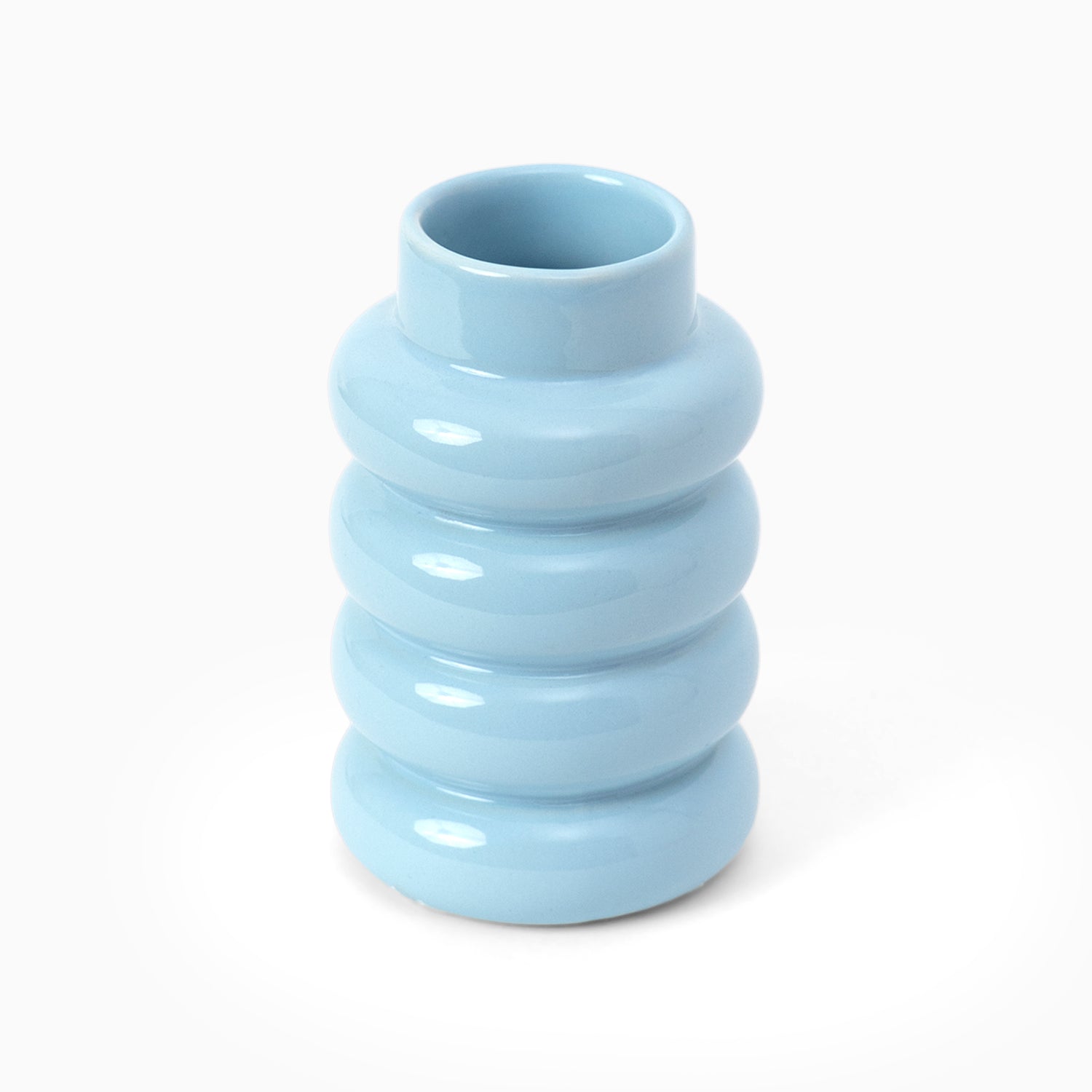 Cloudpop Lune Ceramic Vase- Blue