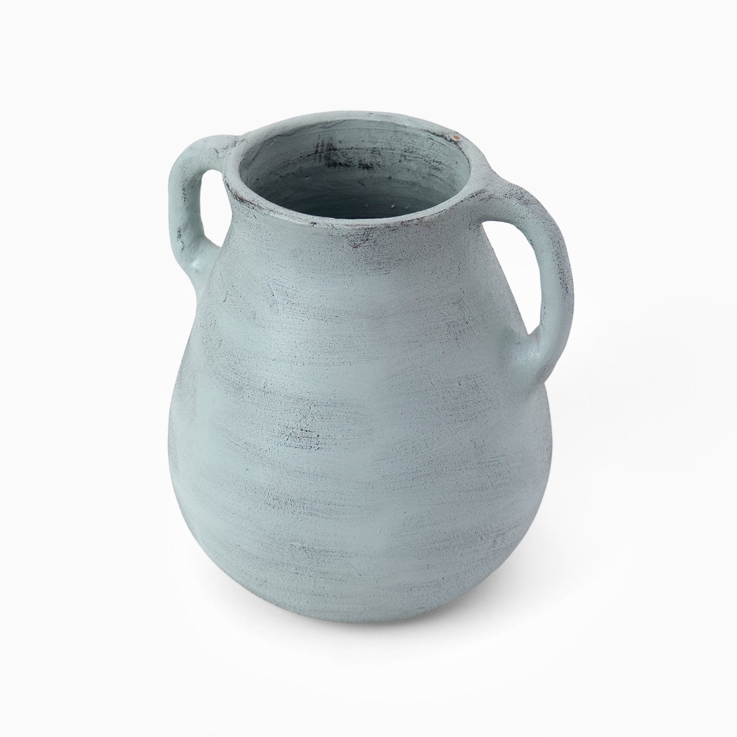 Warm Earth Terracotta Vase- Mint