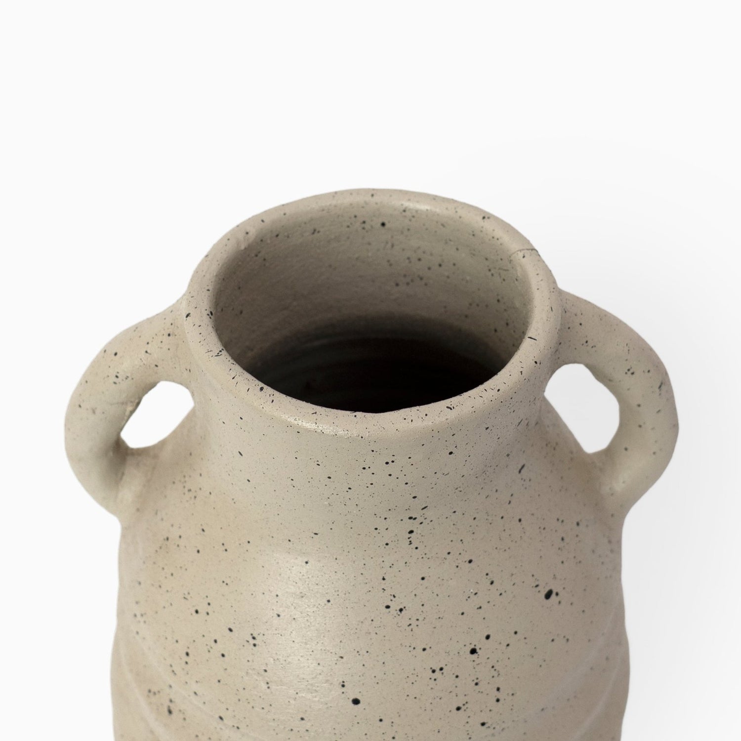 Warm Earth Off-White Terracotta Vase - Vase | haus & kinder