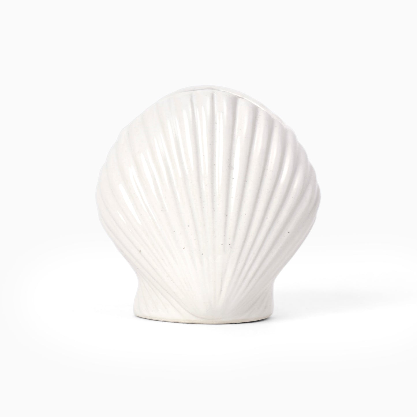 Pearl Seashell Bathroom Set- White