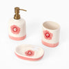 Blush & Briar Bathroom Set- Handpainted Blush & Briar