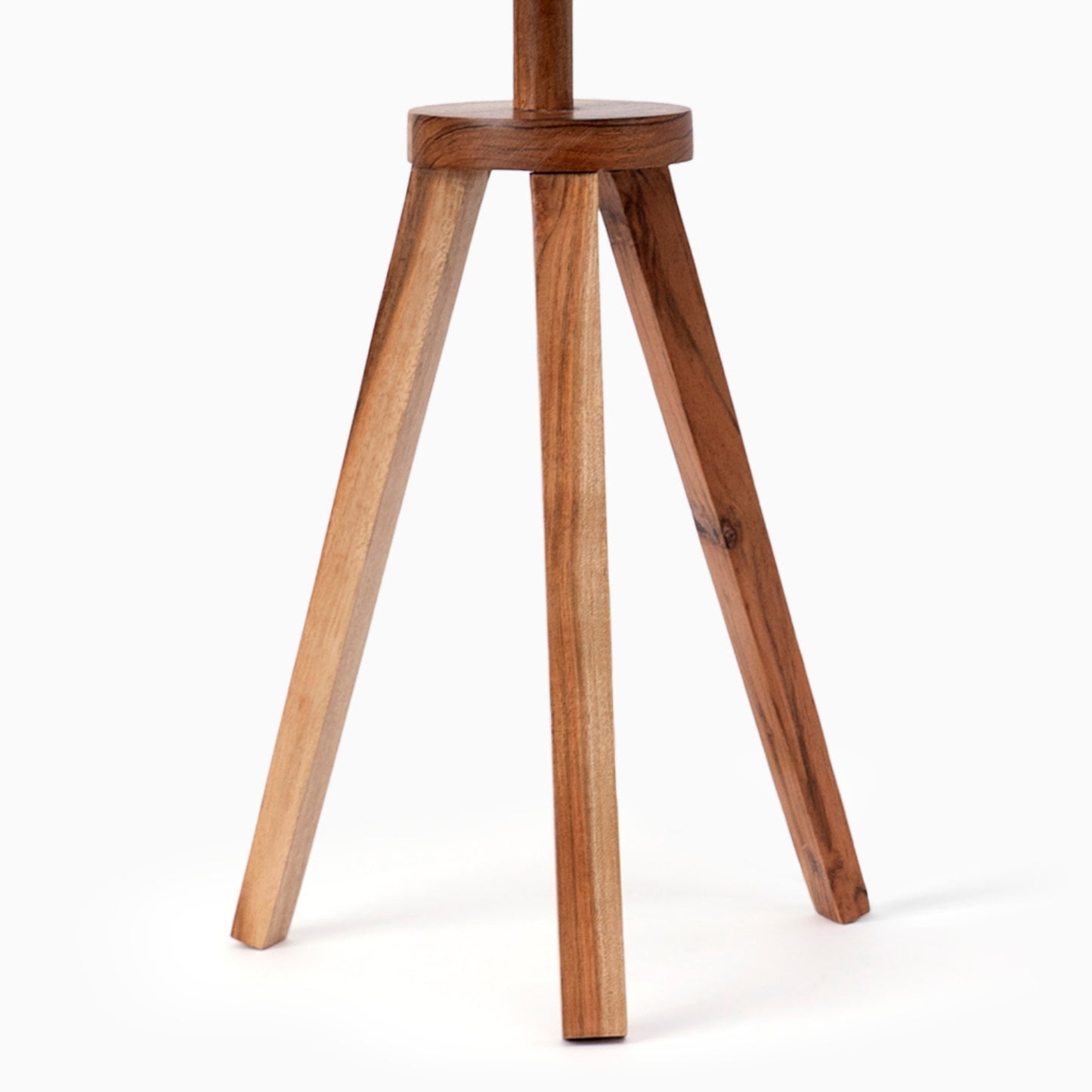 Lumen Tripod Table Lamp- Natural Wood