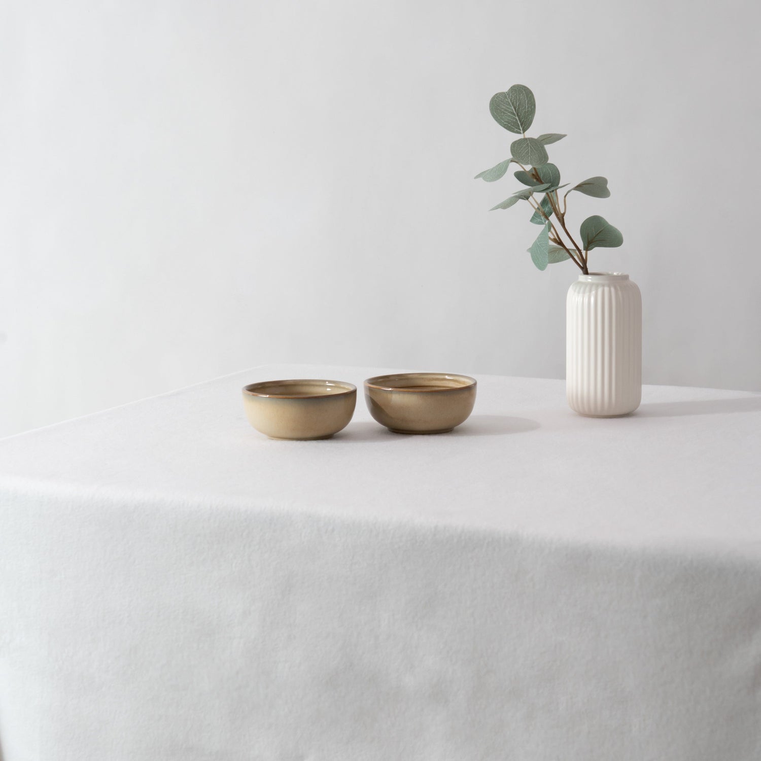 Drift Clay Small Bowl- Beige Set of 2