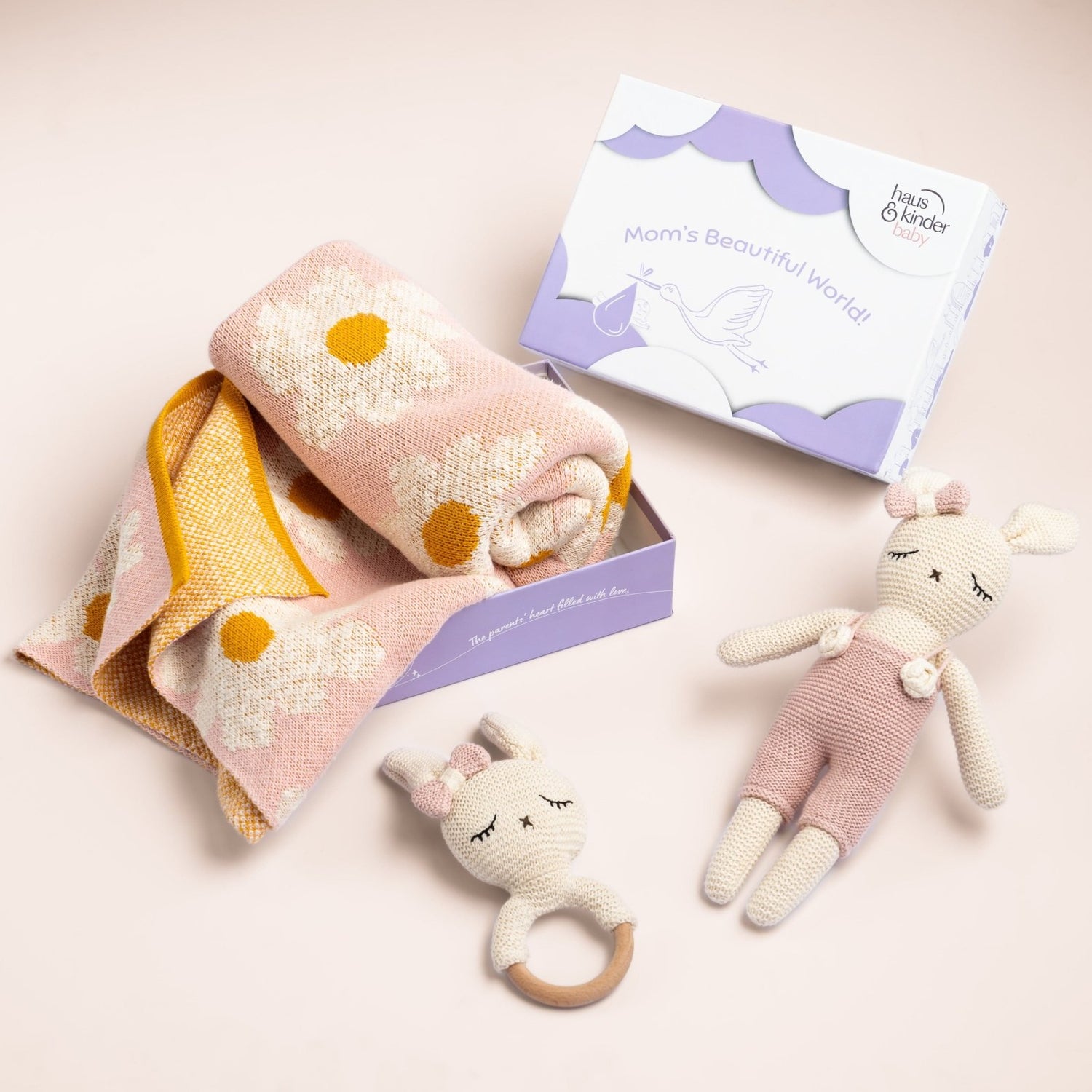 Baby Shower Gift Box Pack of 3: Olly - Gift Box | haus & kinder