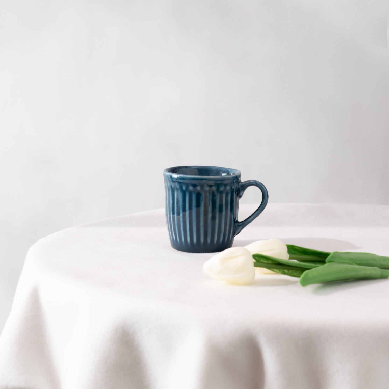 Sapphire Indigo Ceramic- Navy Blue Set of 2