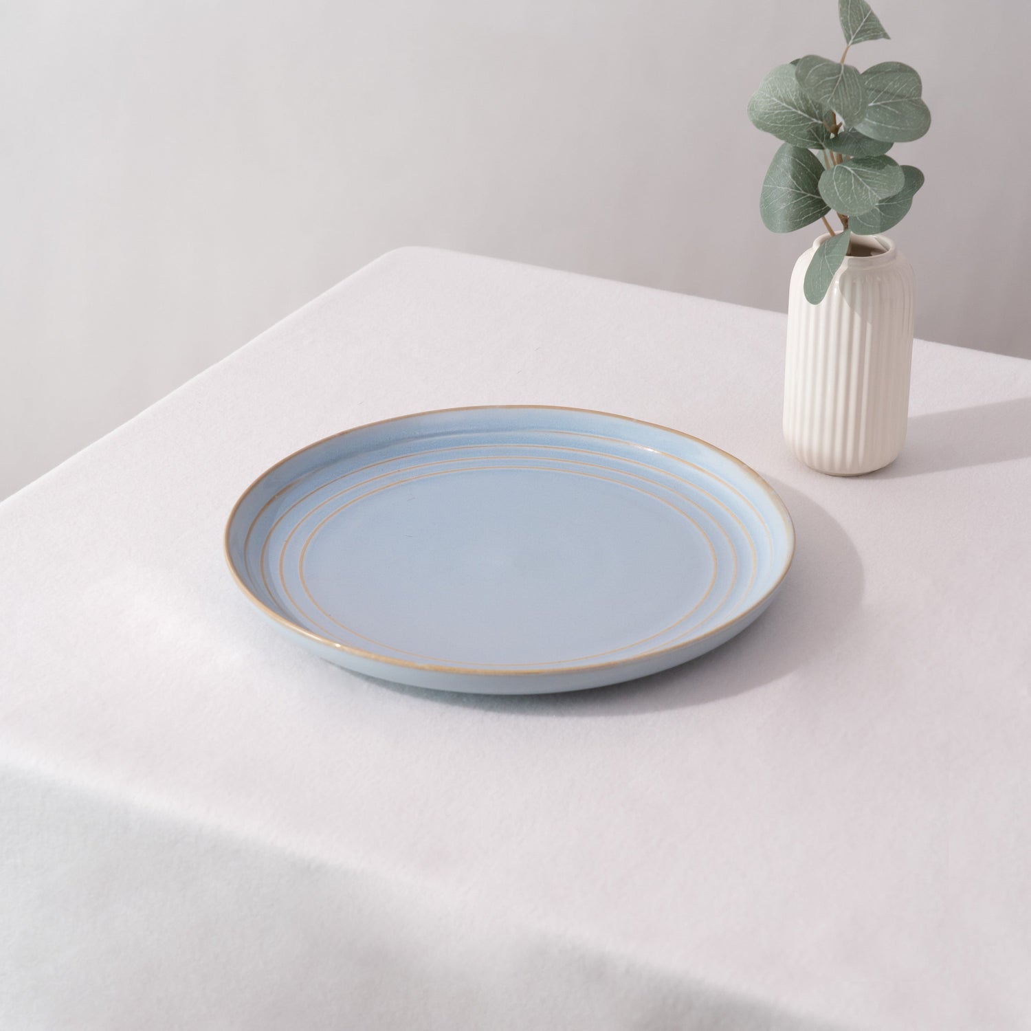 Nimbus Clay Dinner Plate- Sky Blue