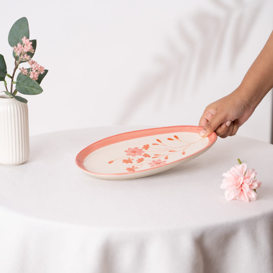 Blush & Briar Hand Painted Platter