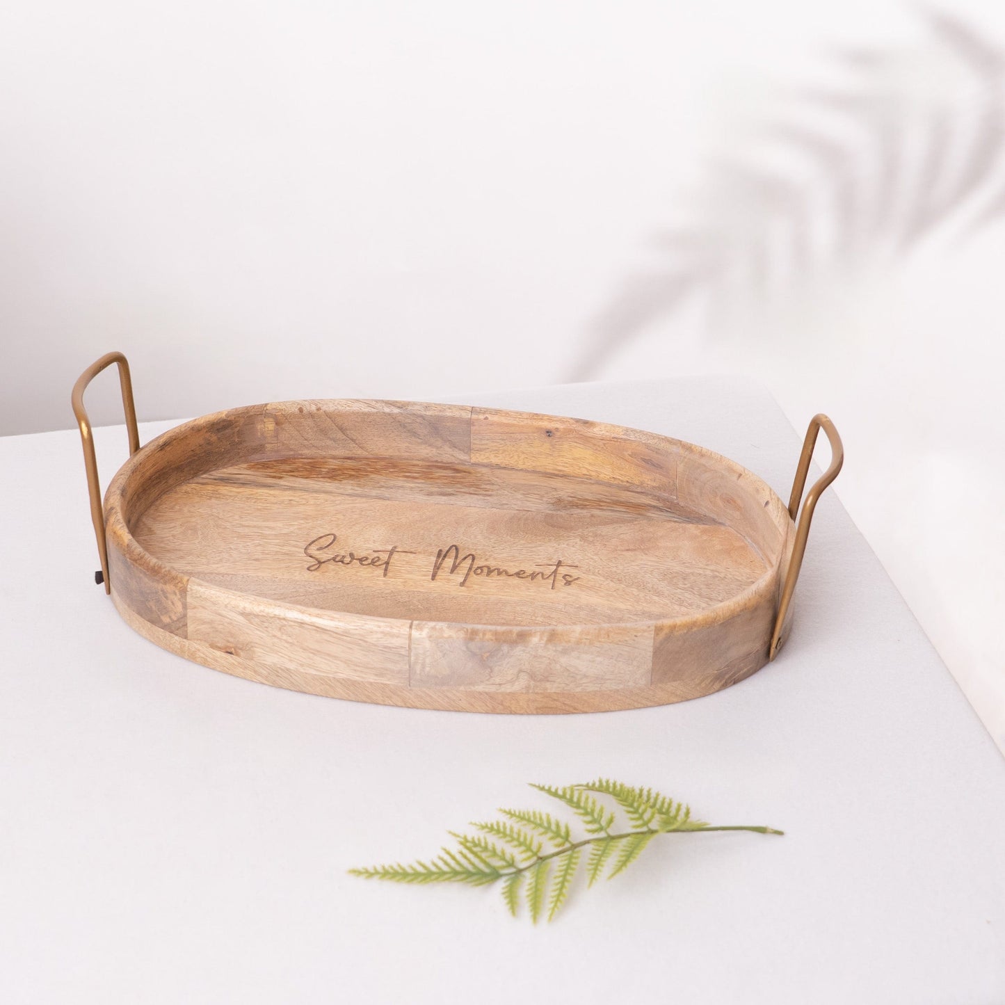 Earthy Serve Tray- Grey