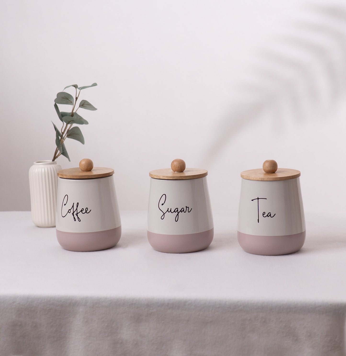 Gleam & Gather Coffee Box- White & Blush