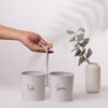Gleam & Gather Cutlery Holder- White