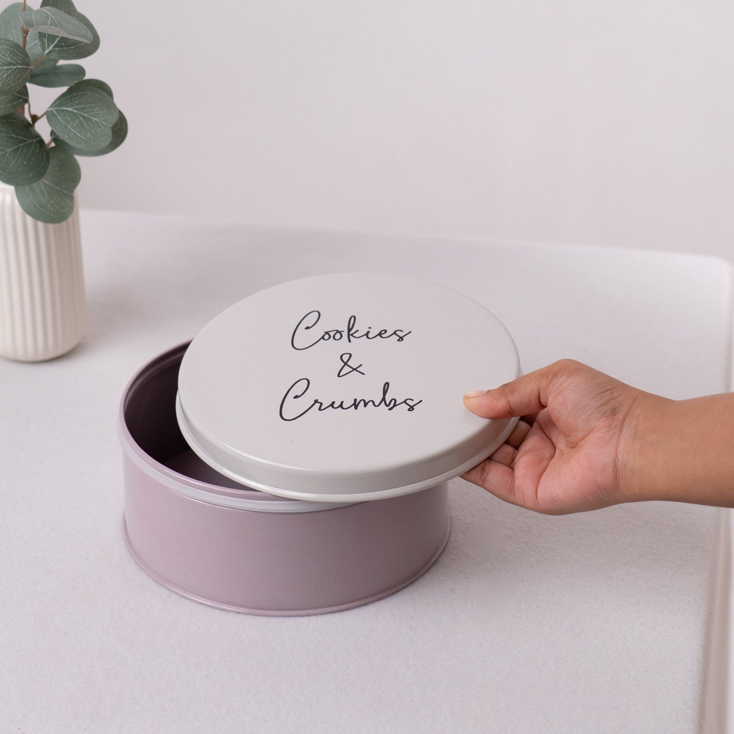 Gleam & Gather Roti & Cookies Box- White & Blush