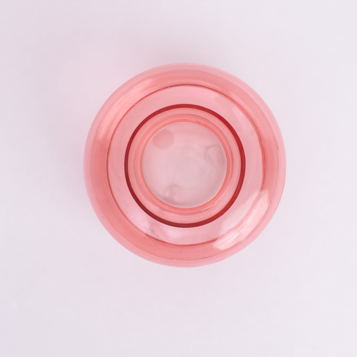 Rose Orb Glass Vase- Pink - Vase | haus & kinder