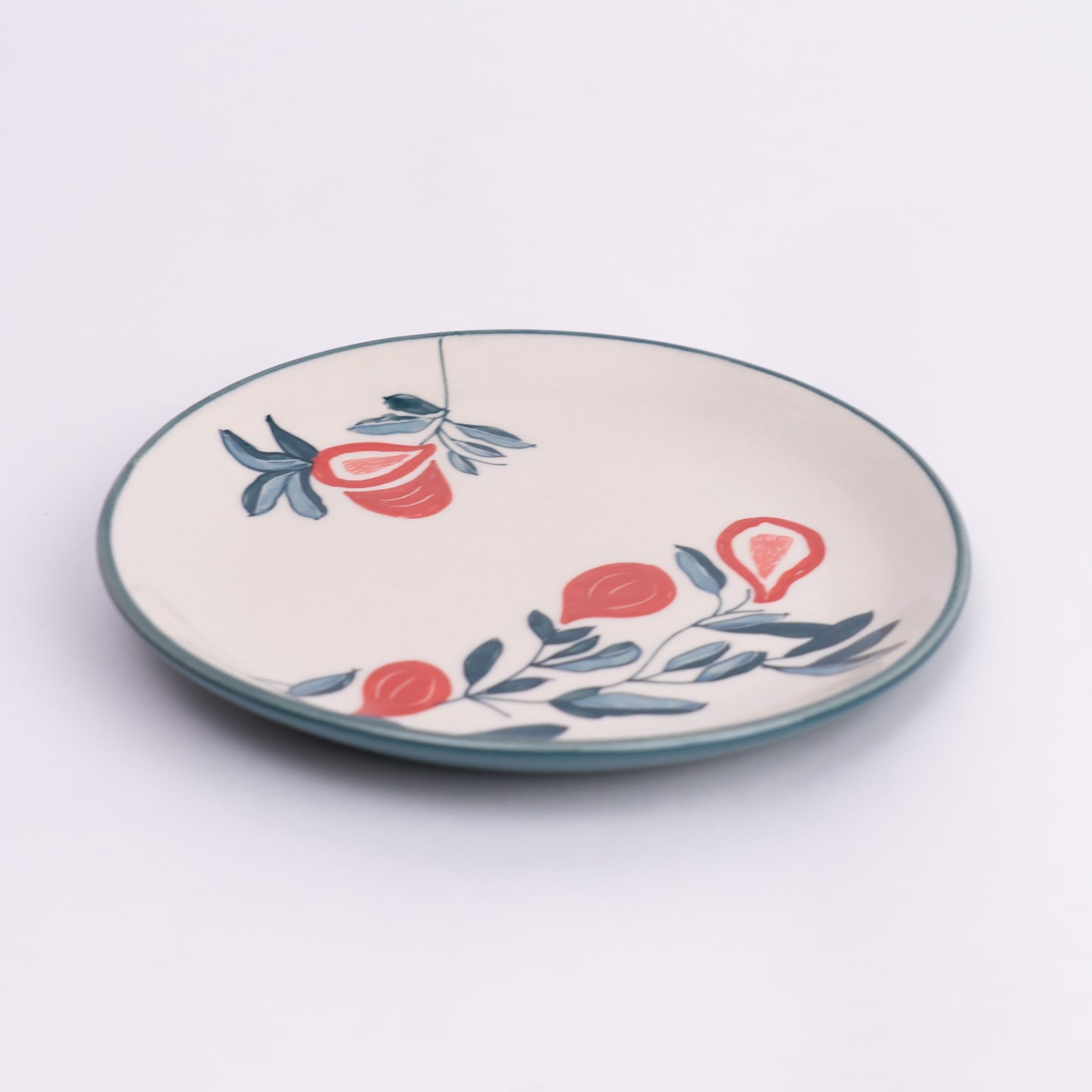 Fabled Fid Hand Painted Dinner plate