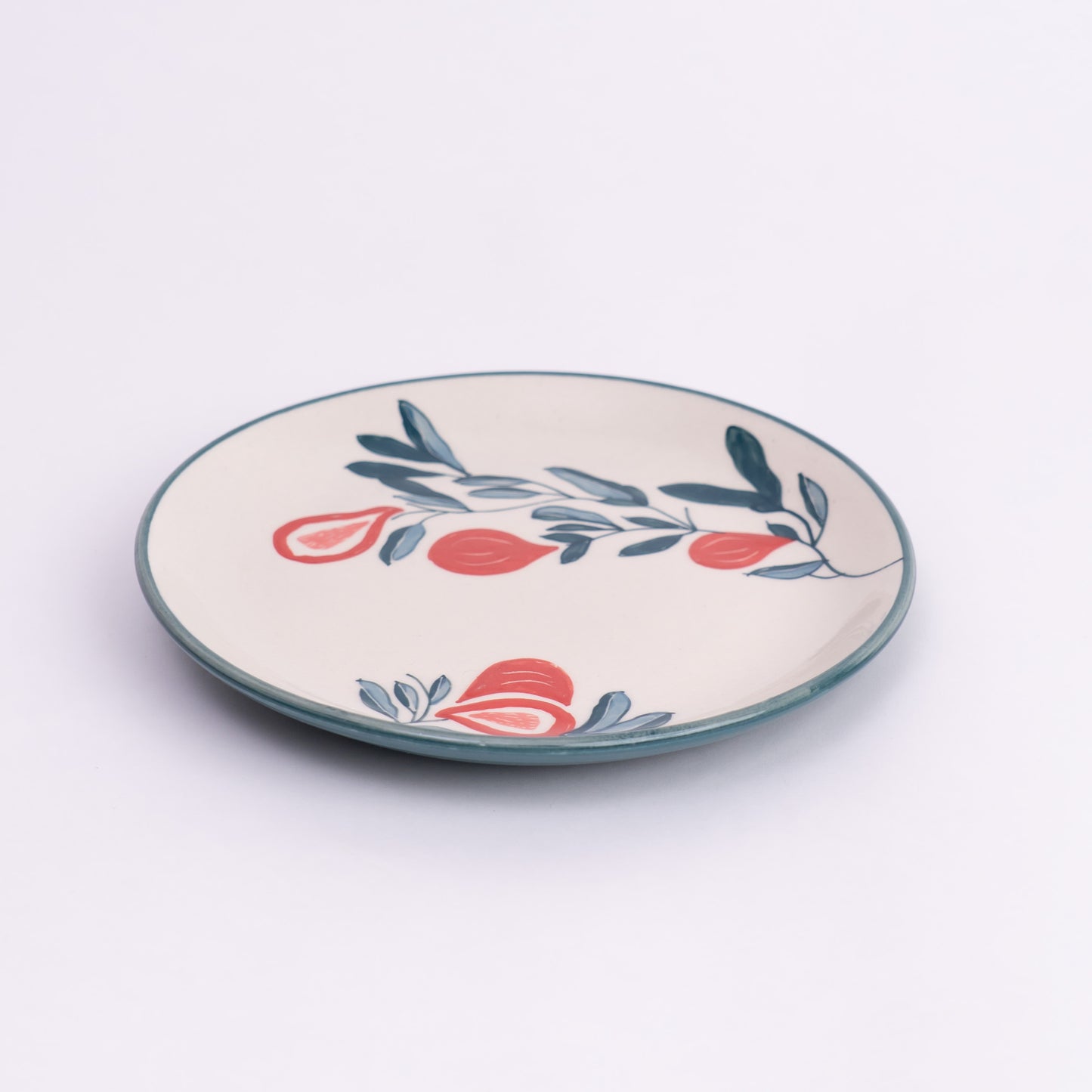 Fabled Fid Hand Painted Dinner plate