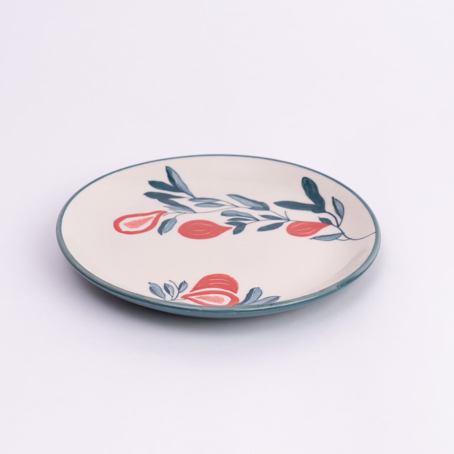 Fabled Fid Hand Painted Dinner plate