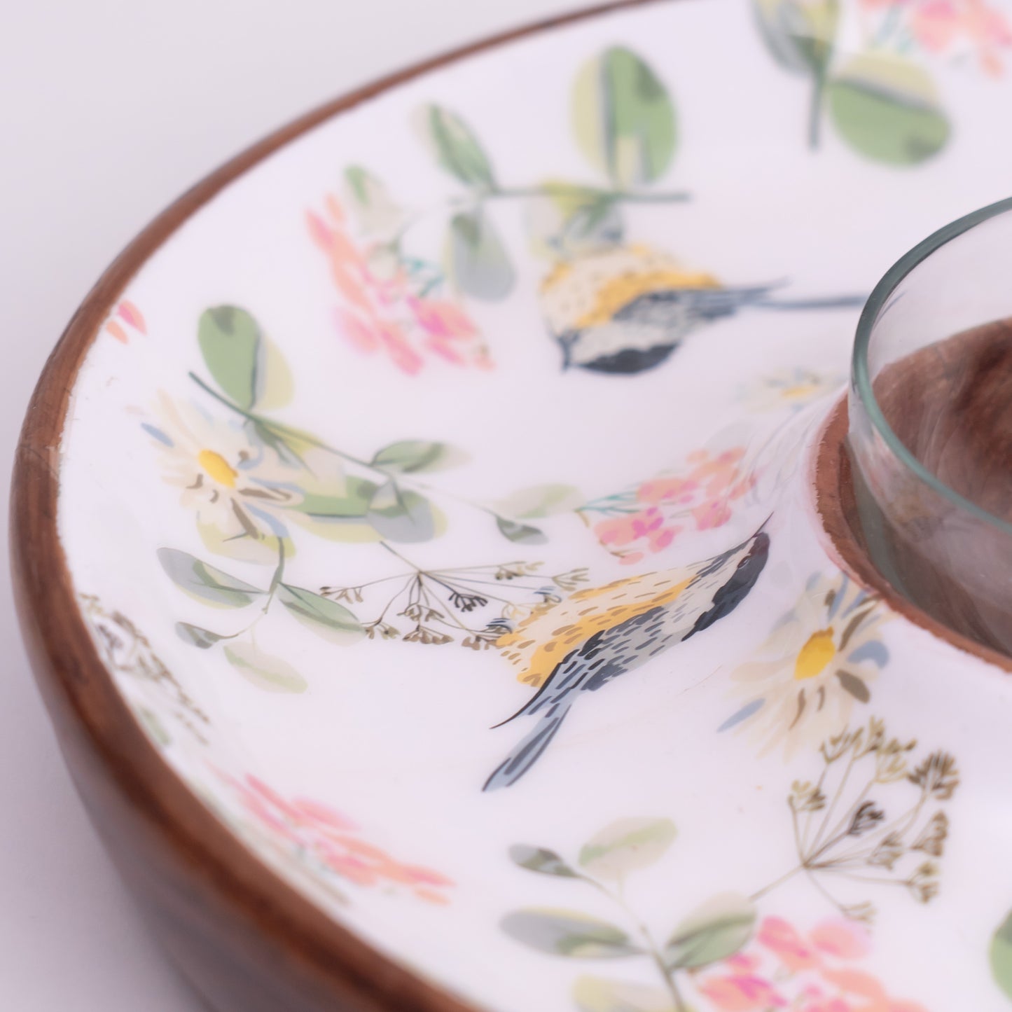 Winged Nest Chip & Dip Platter- Multicolour