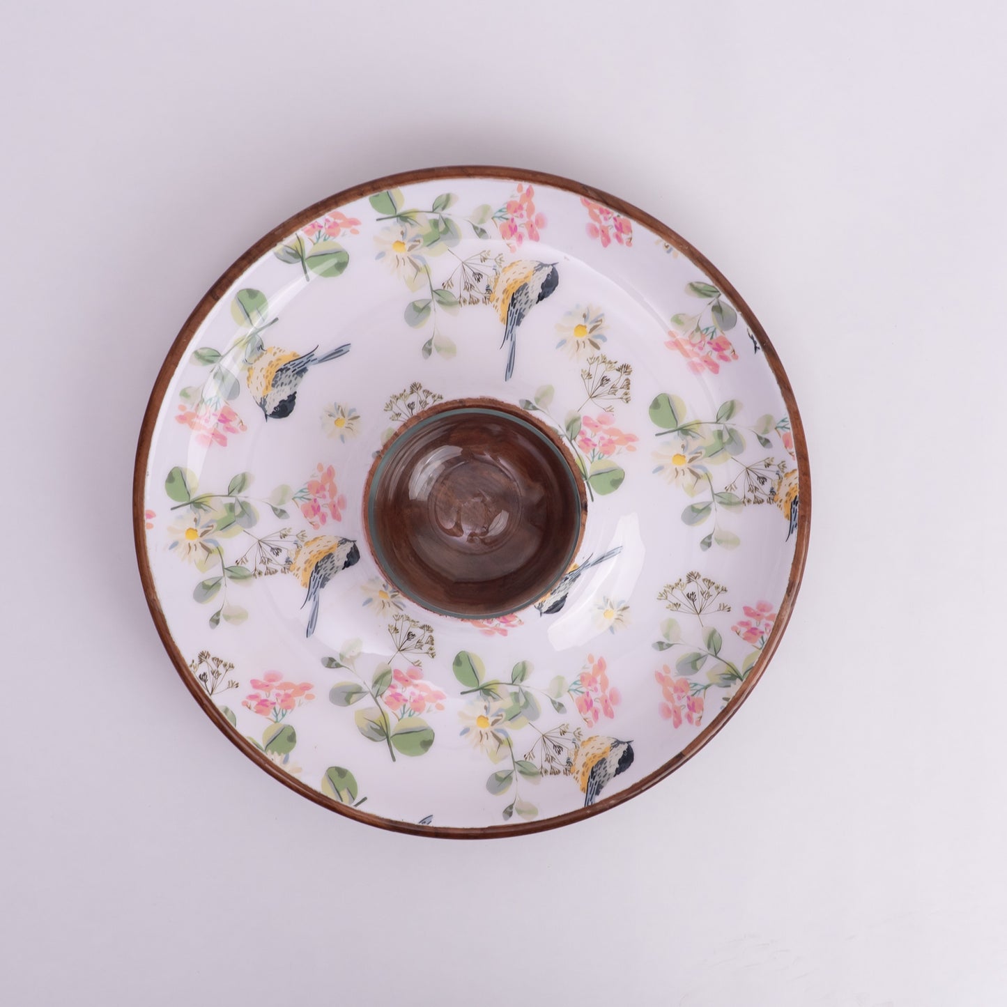 Winged Nest Chip & Dip Platter- Multicolour