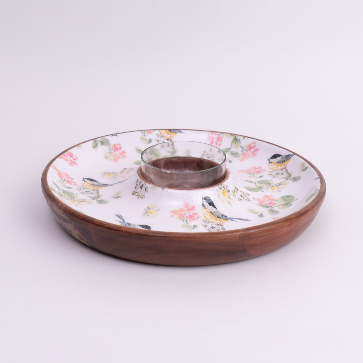 Winged Nest Chip & Dip Platter- Multicolour