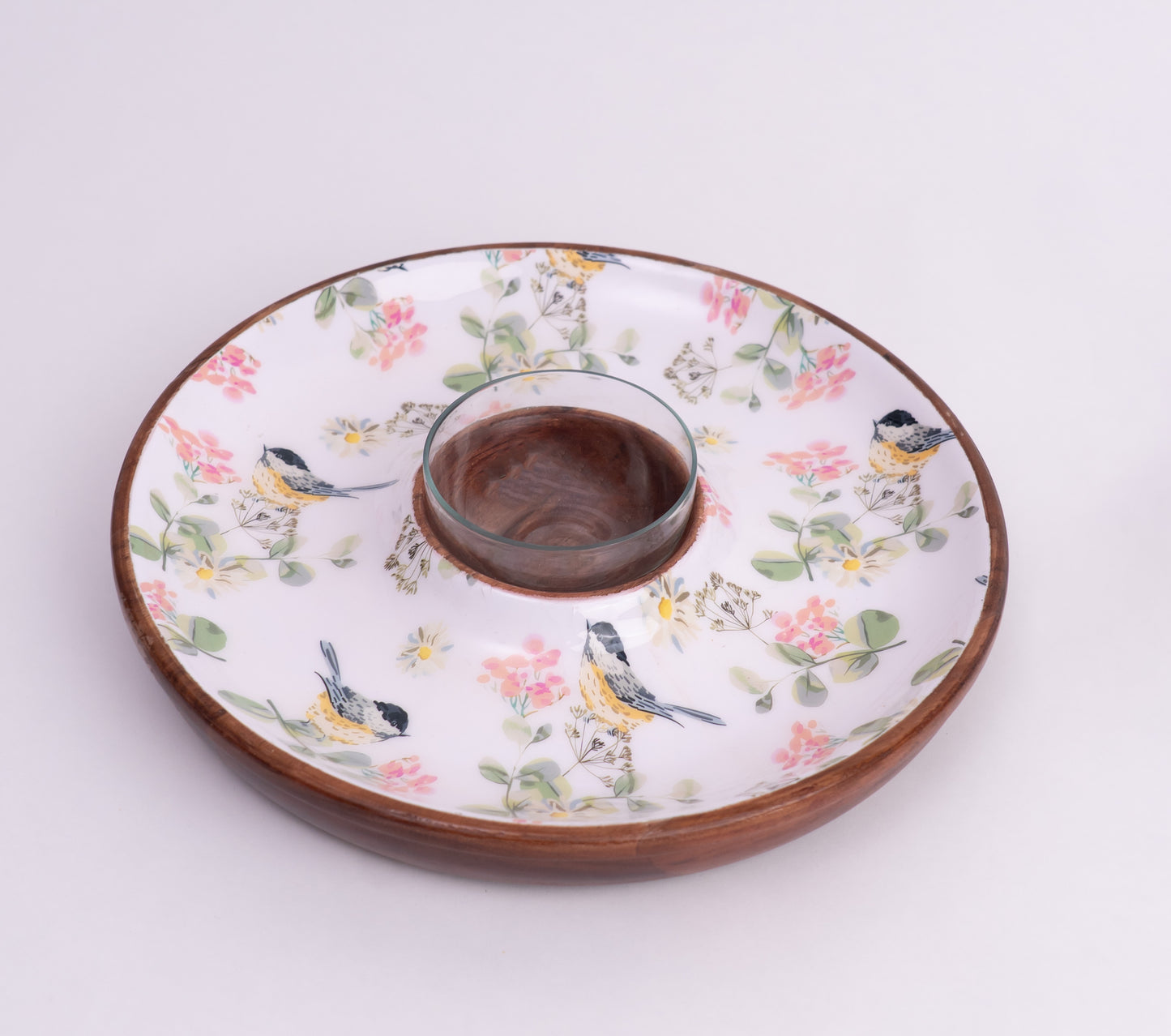 Winged Nest Chip & Dip Platter- Multicolour