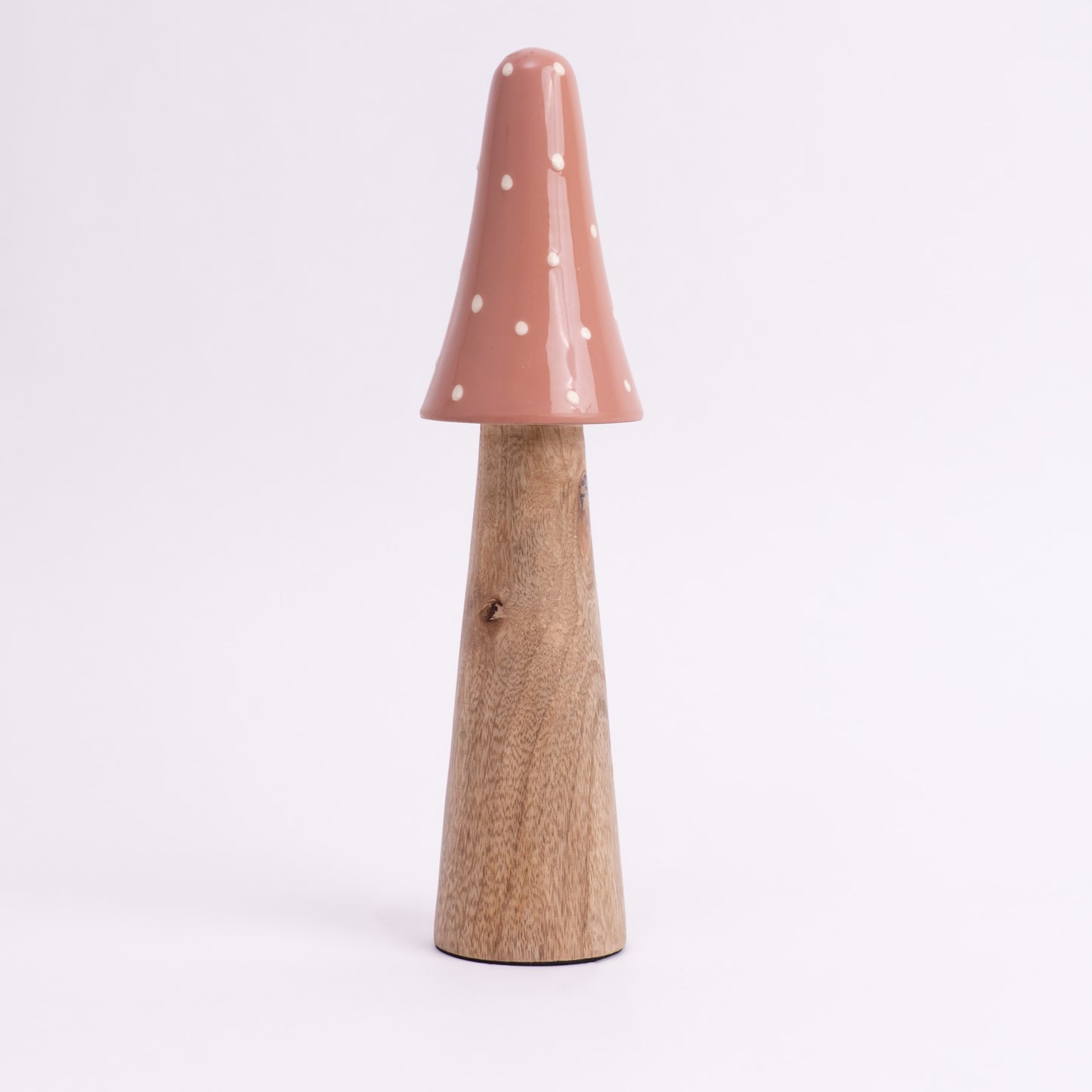 Blush Mushroom Centerpiece- Pink & Brown