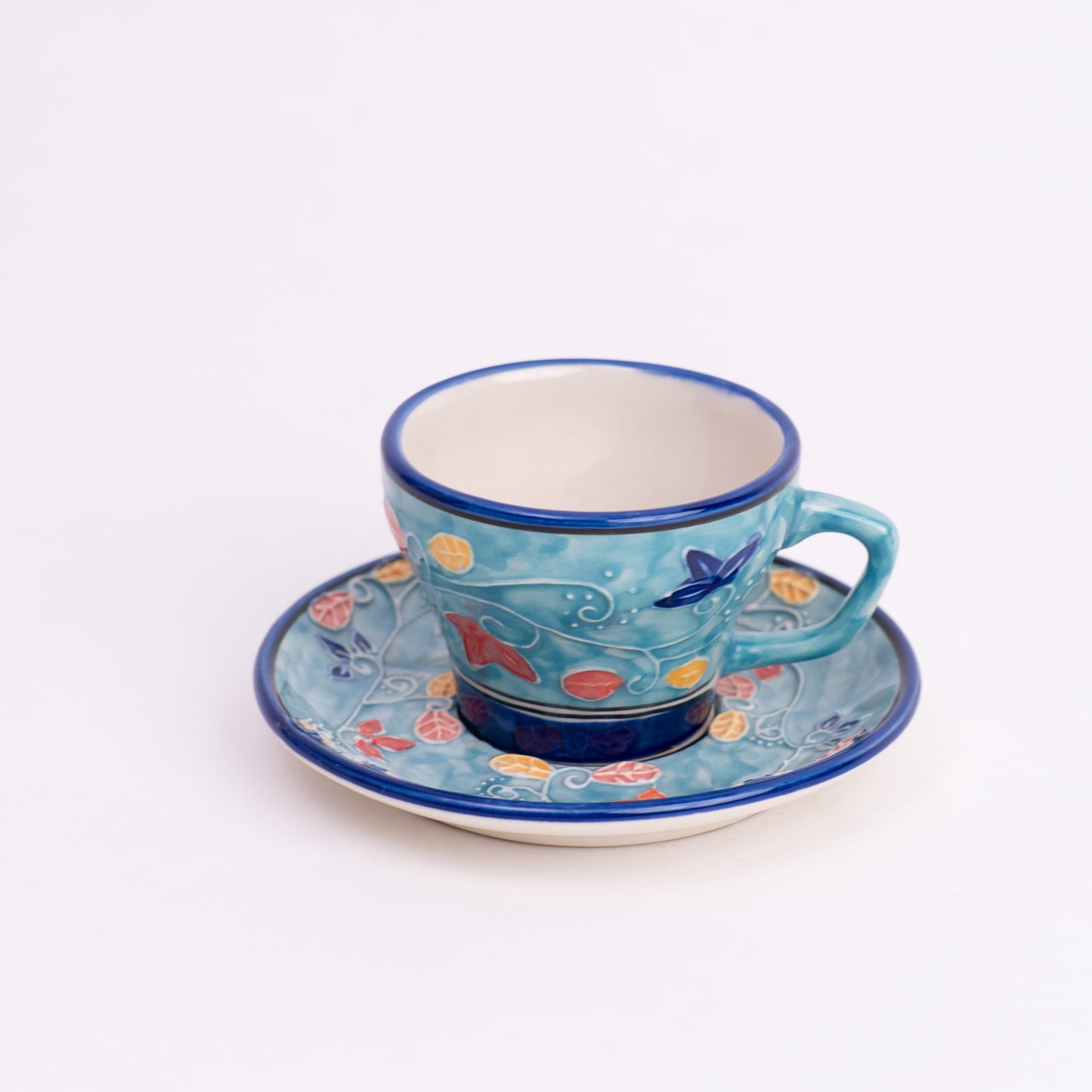 Kaleidoscope Cascade Cup & Saucer