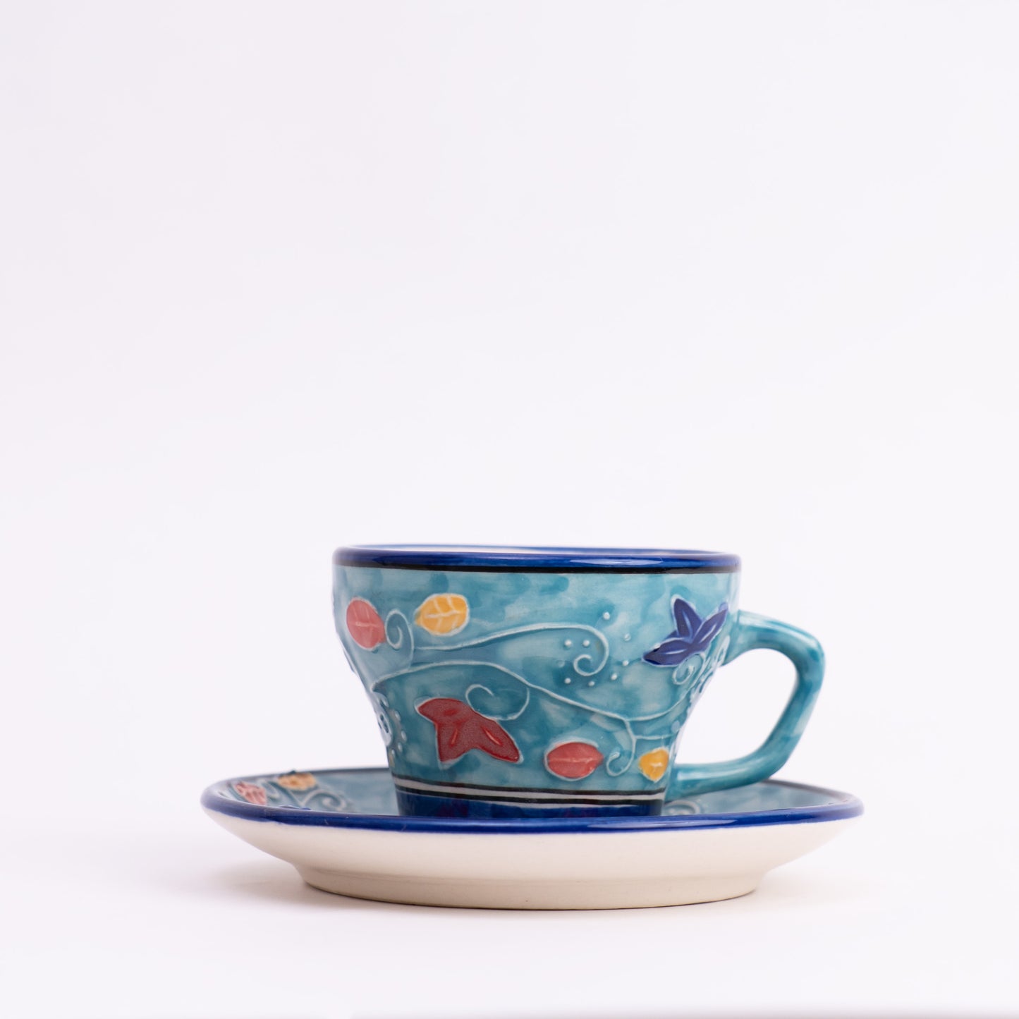 Kaleidoscope Cascade Cup & Saucer