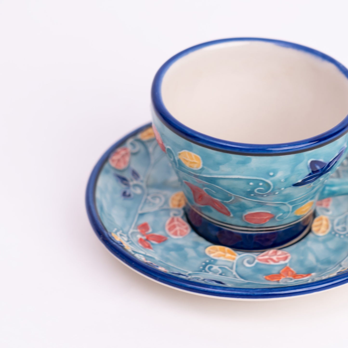 Kaleidoscope Cascade Cup & Saucer
