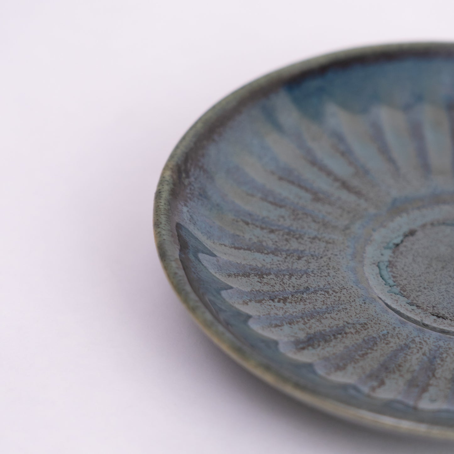 Noble Blue Ceramic Cup & Saucer- Blue
