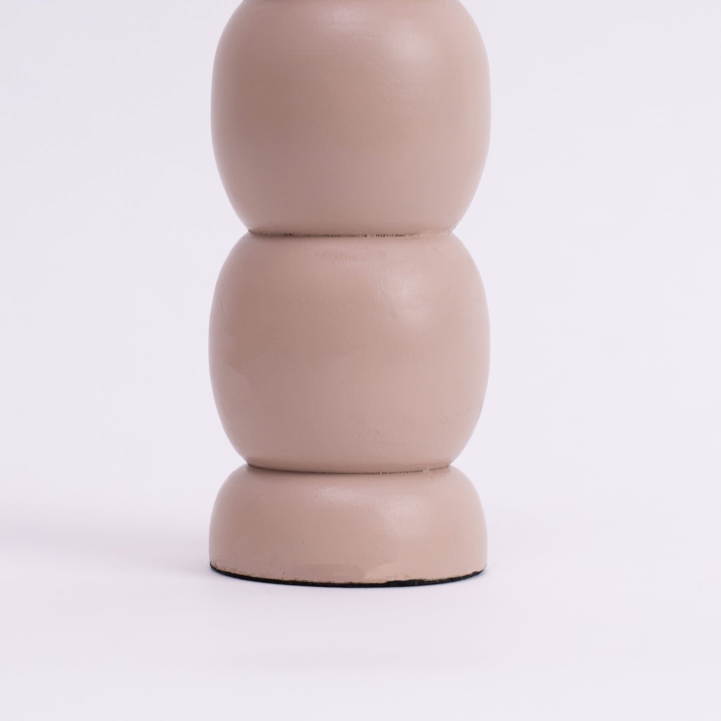 Vivid Glow Candle Holder- Peach, Aqua, Mauve