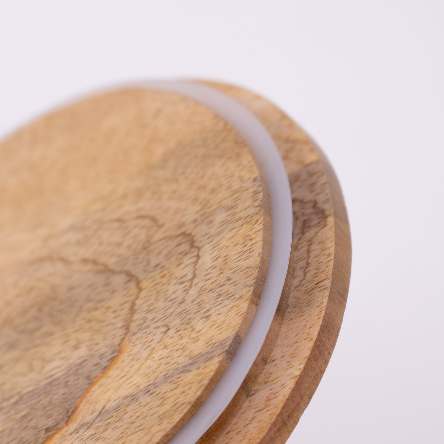 Gleam & Gather Bread Box White & Natural Wood