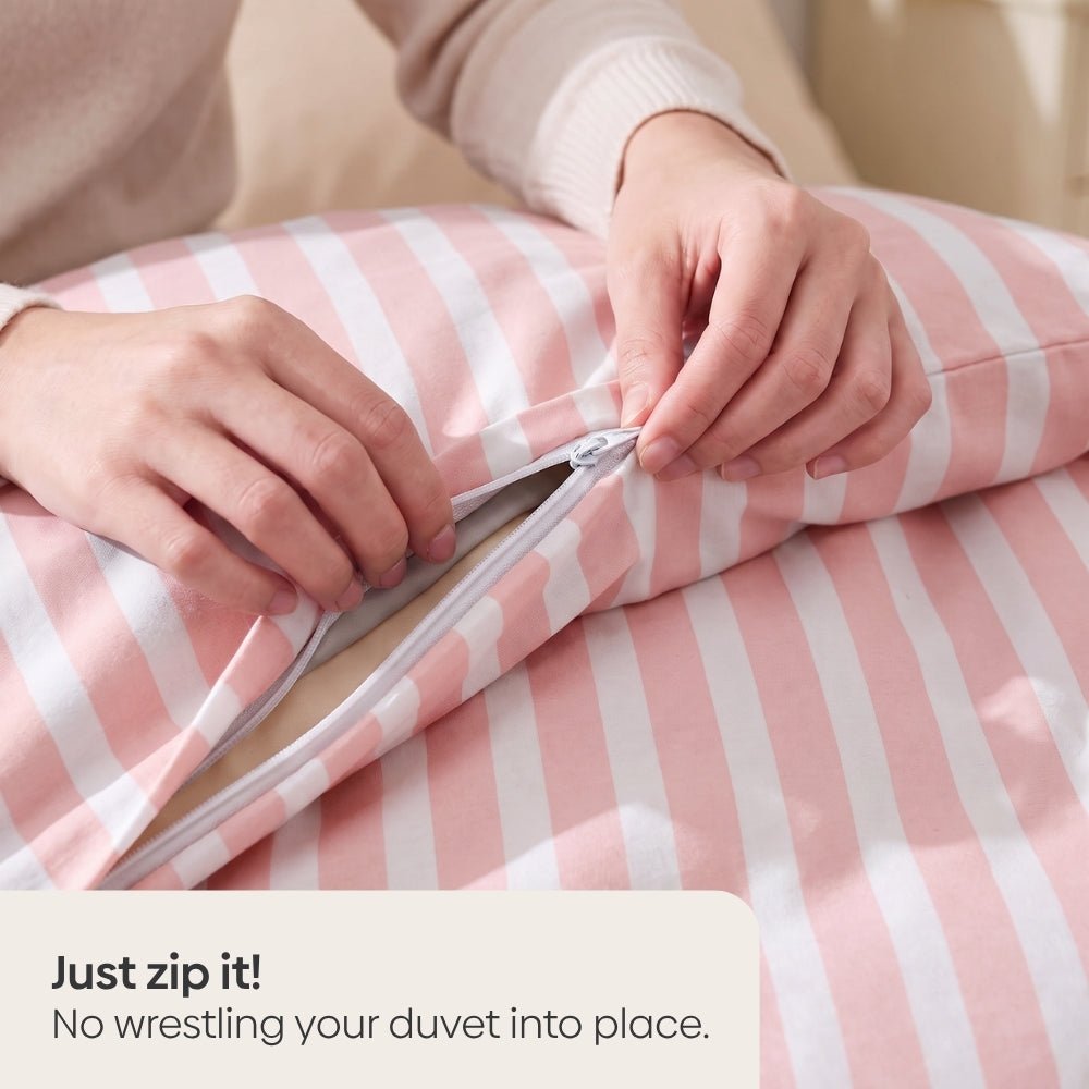 Momoiro Stripe Duvet Cover Set - Duvet Cover | haus & kinder
