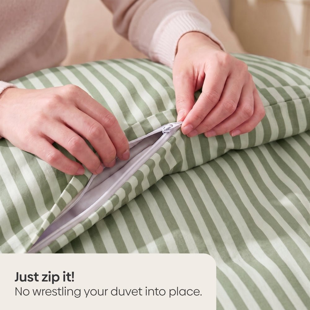 Tokiwairo Stripe Duvet Cover Set - Duvet Cover | haus & kinder