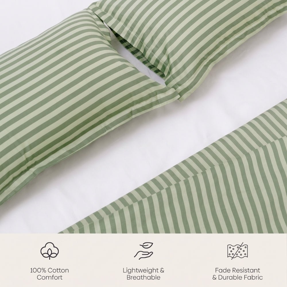 Tokiwairo Stripe Duvet Cover Set - Duvet Cover | haus & kinder