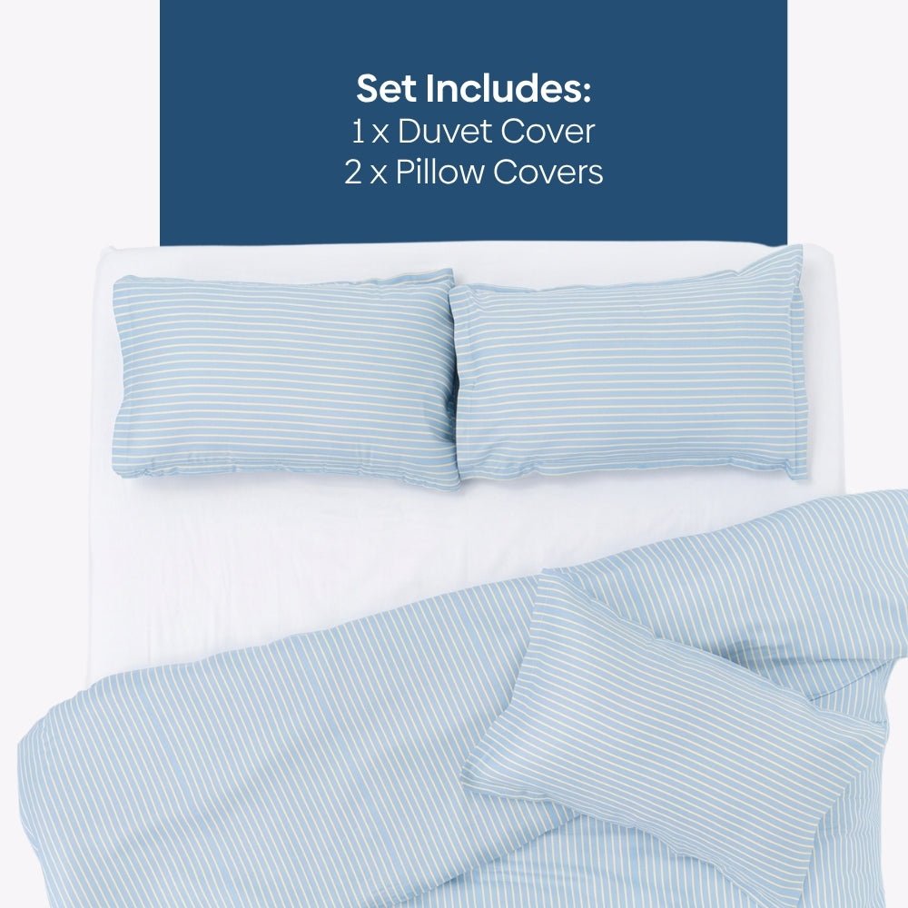 Seiran Stripe Duvet Cover Set - Duvet Cover | haus & kinder