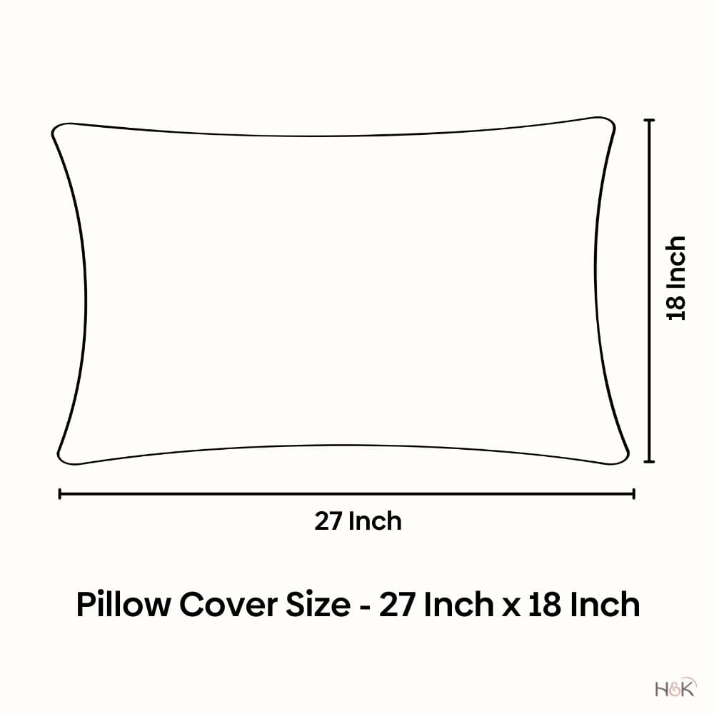Satin Royale Deep Ocean Blue 300TC Satin 2 Pillow Cover - Pillow Covers | haus & kinder