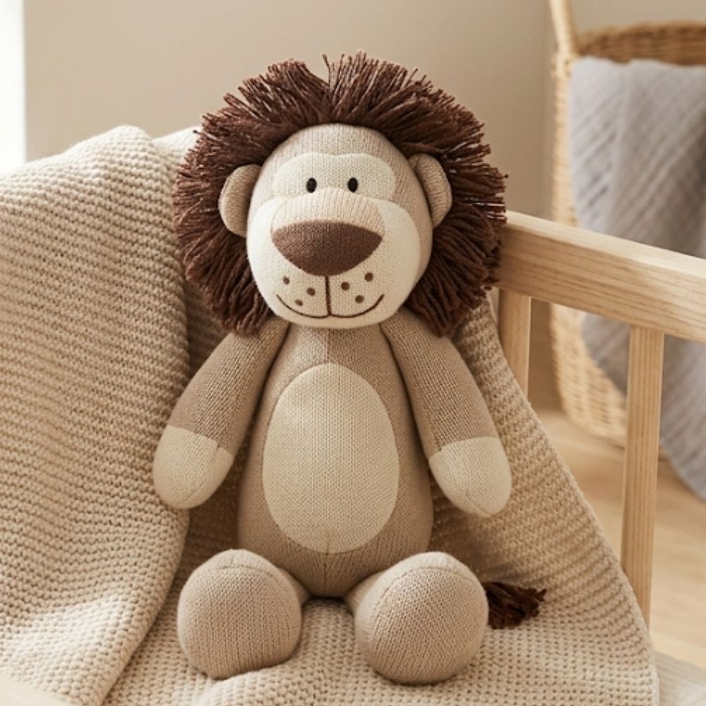 Knitted Toy, Roar - Toys | haus & kinder