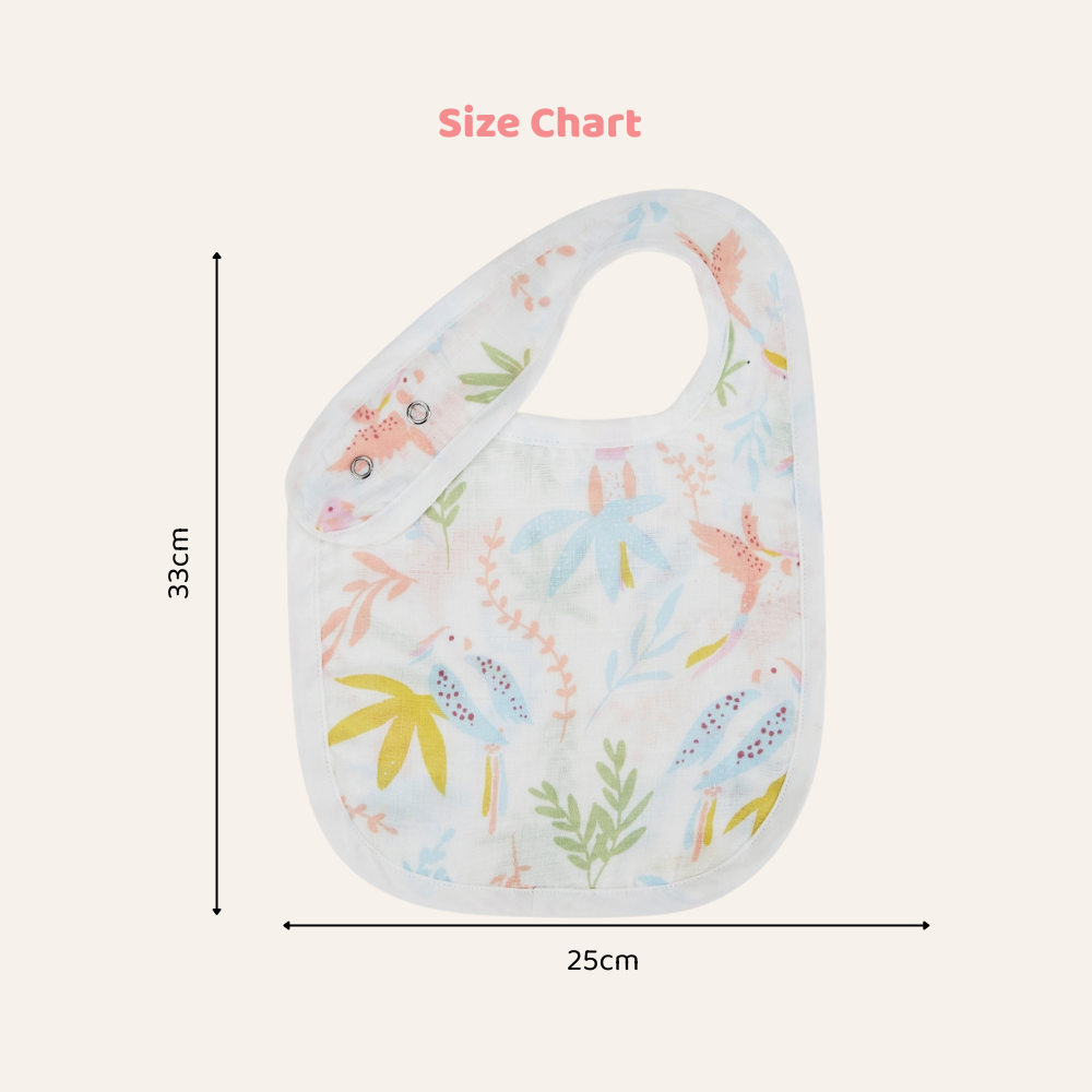 Tropical Twist : Pack of 3 Bibs