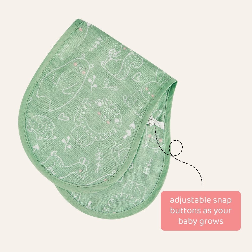 Cottage Coret : Pack of 3 Burp Cloth