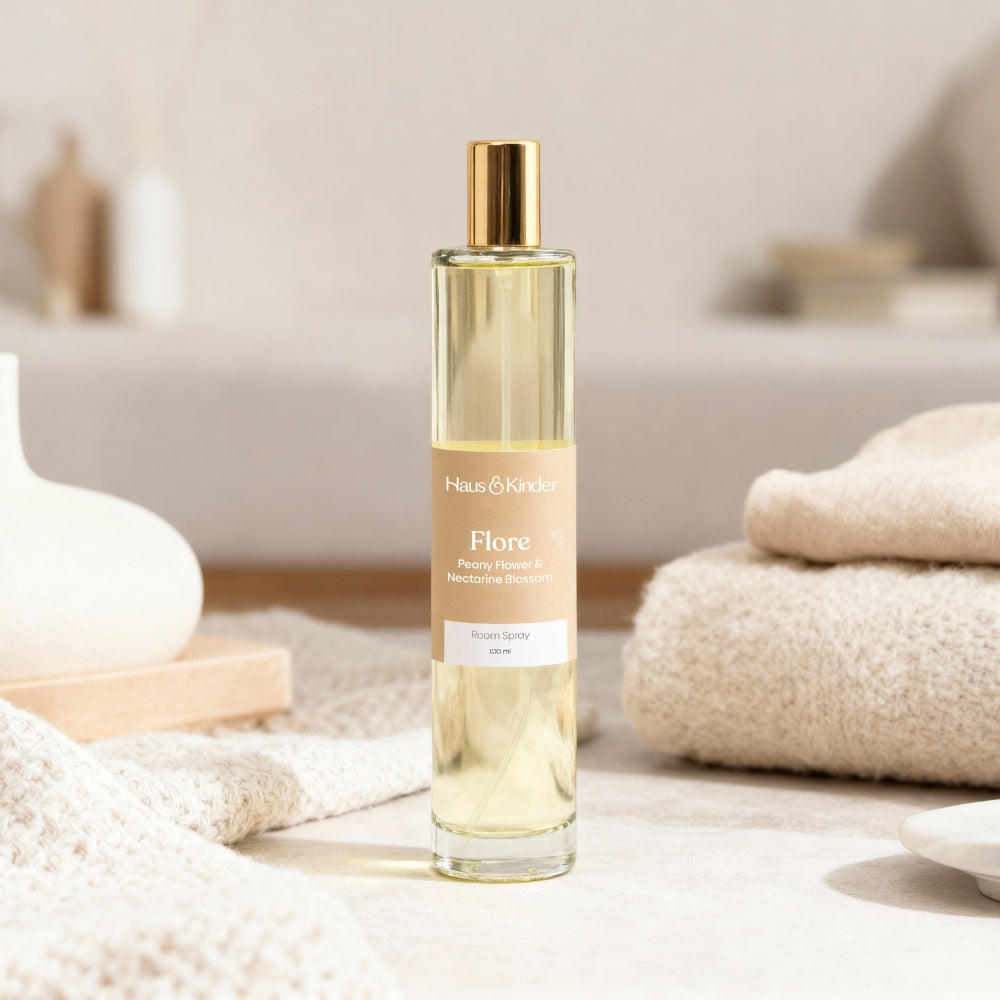 Flore Room Spray 100 ml (Peony Flower & Nectarine Blossom)