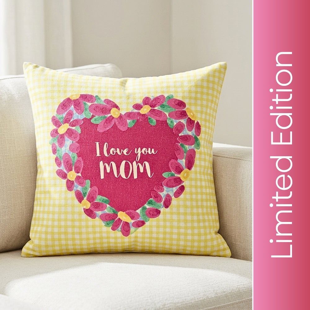 Mother's Day 100% Cotton Digital Printed Cushion Covers, Pack of 3 - Cushion Covers | haus & kinder
