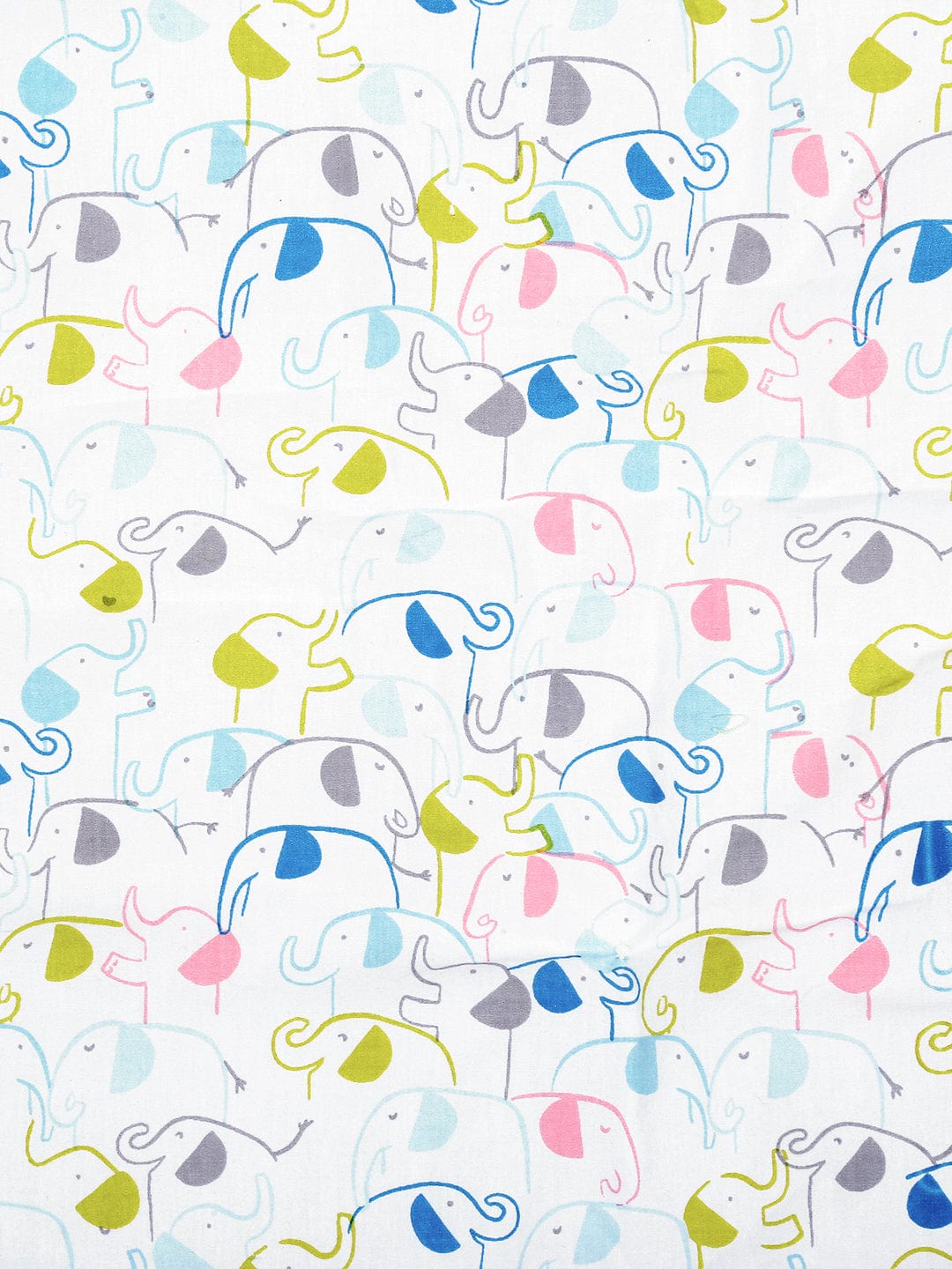 Elephantastic Baby Bedding Set: Mattress, Bolsters with Pillow (Pack of 4)