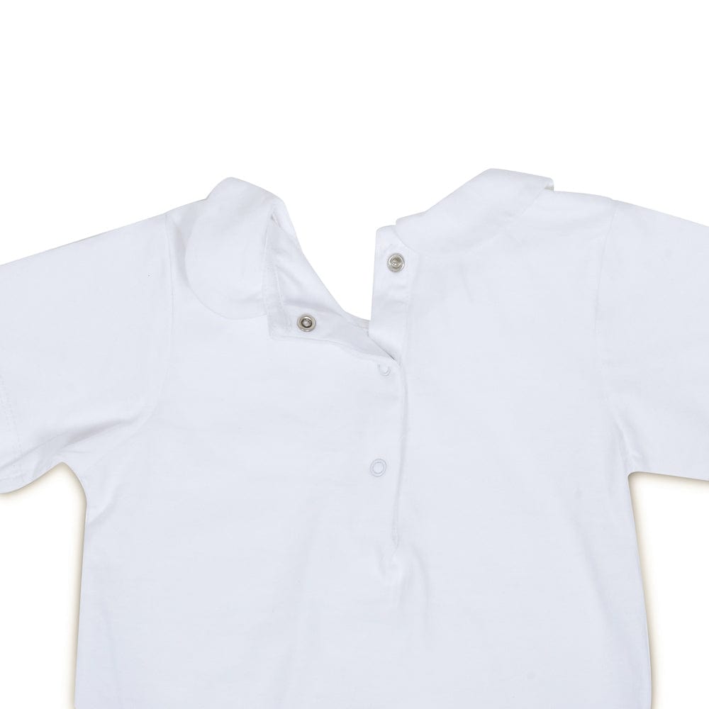 Delicate Pastle Onesie with Tee Grey 100% Cotton & 100% Machine washable