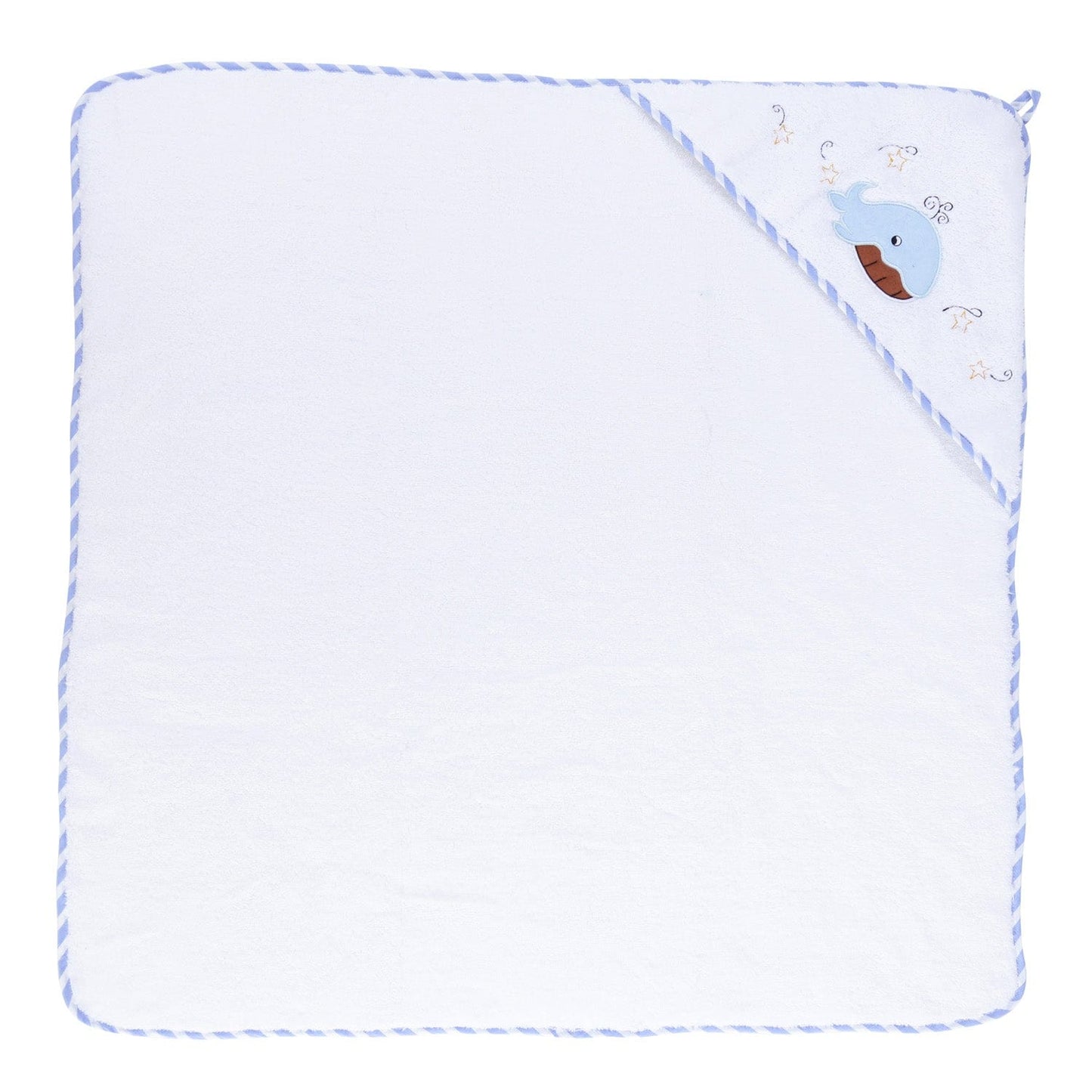 Baby Hooded Towel - White