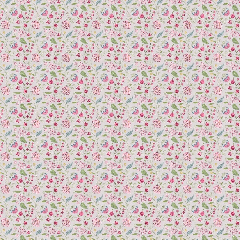 Jaypor Blooms 186 TC Cotton 100% Printed Flat King Bedsheet