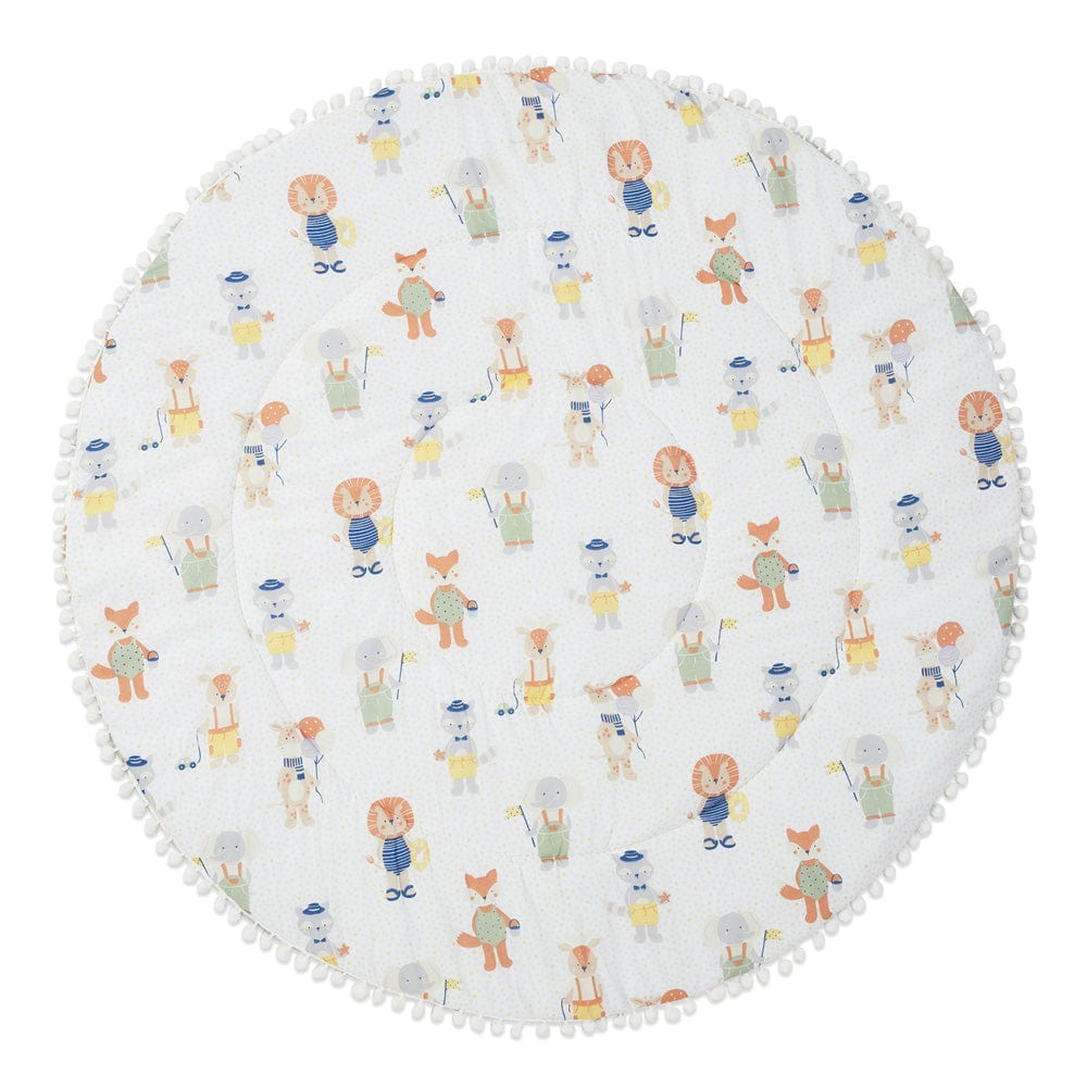 Baby Cotton Playmat, Jungle Party ( Newborn - 24 Months)