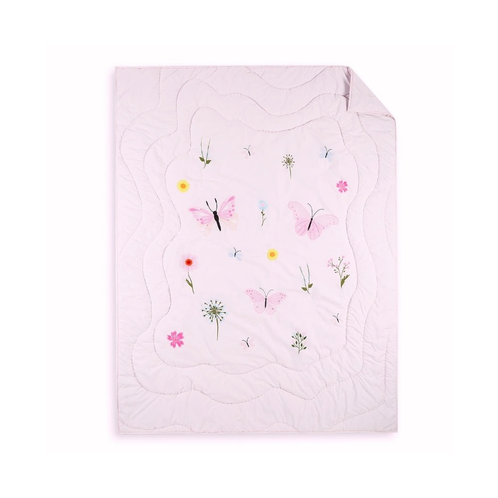 Butterfly Garden 100% cotton Kids Quilt - Blanket | haus & kinder
