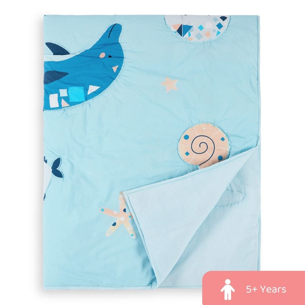 Vitamin Sea Kids Quilt, Blue