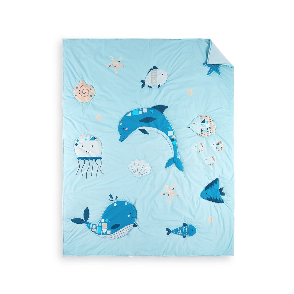 Vitamin Sea 100% cotton Kids Quilt - Blanket | haus & kinder