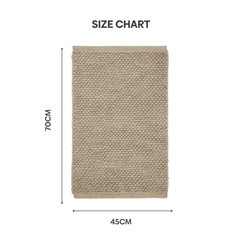 Pebblyn Popcorn Doormat, Beige - Door Mat | haus & kinder